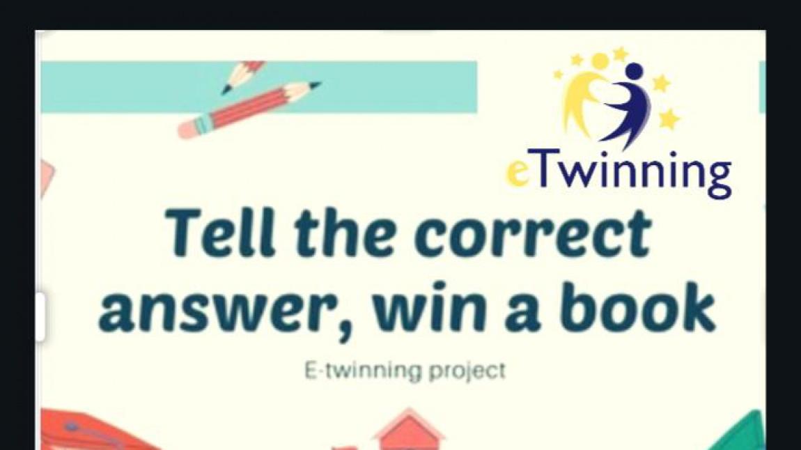 Tell The Correct Answer Win A Book Projesi